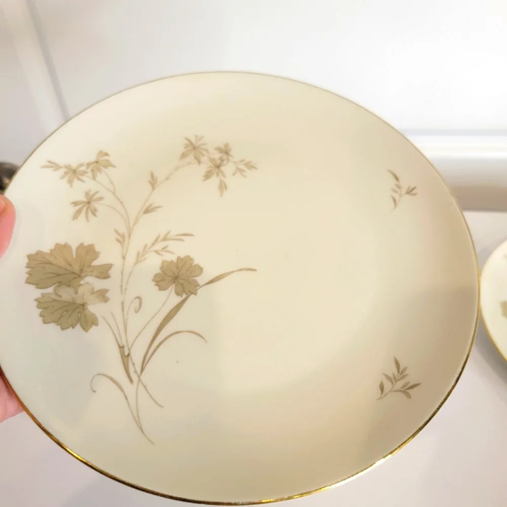 VINTAGE Seltmann Weiden Bavaria set of 4 salad plates #150